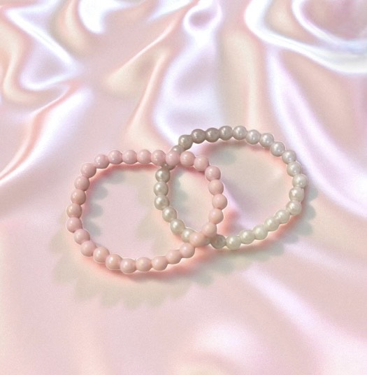 Teen Bestie Bundle – Matching Friendship Gift Set | Pink Headbands, Lip Gloss & Beaded Bracelets | Cute Gift for Best Friends, Teens, Girls