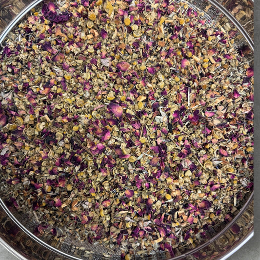 Meadow Magic Mix – Herbal Loose Leaf Tea | Calming Floral Blend with Chamomile, Lavender & Lemon Balm | Caffeine-Free Relaxation Tea