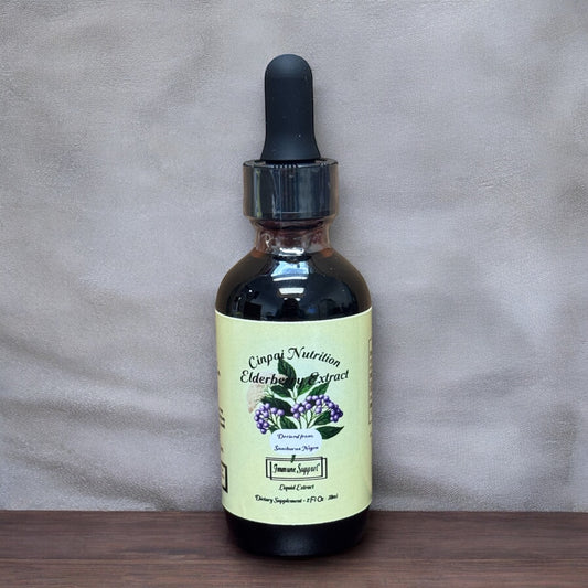 Elderberry Extract Tincture – 2 fl oz | Immune Support & Seasonal Allergy Relief | Herbal Remedy, Alcohol-Based Elderberry Drops