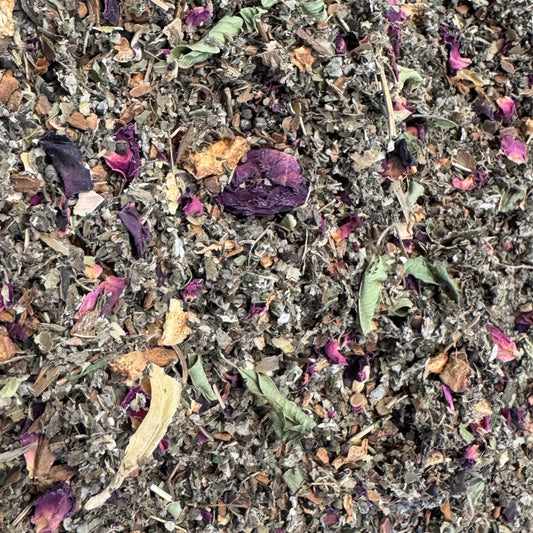 Witchy Woman Herbal Tea – Loose Leaf Herbal Blend for Intuition & Relaxation | Caffeine-Free, Calming, Mystical Tea Ritual